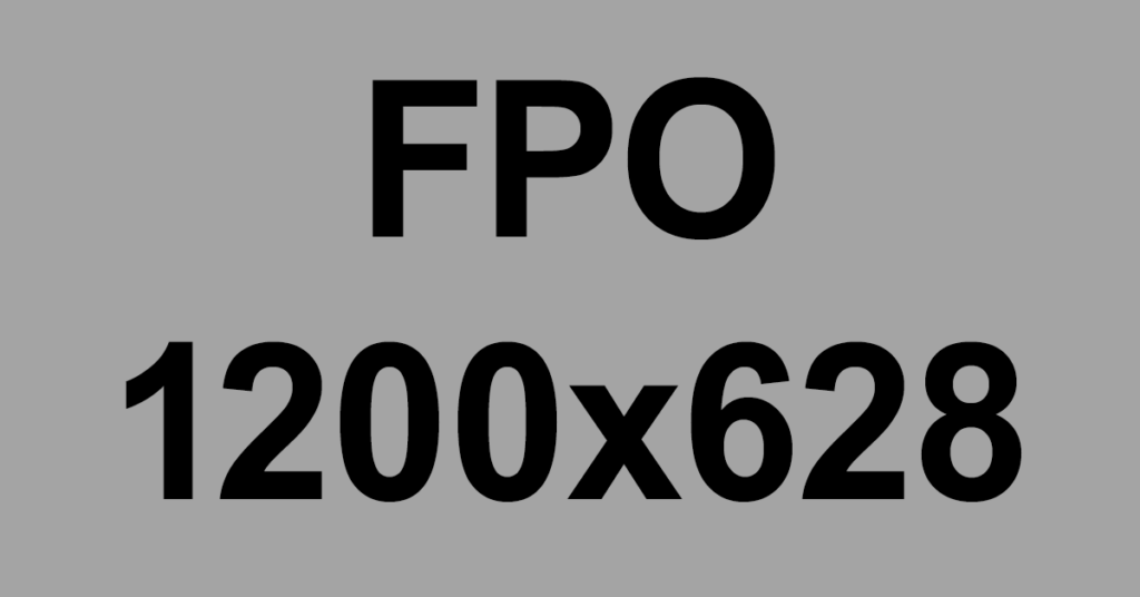 For Placeholder Only